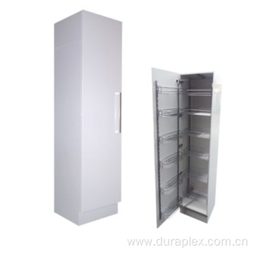 SINGLE DOOR PULL OUT PANTRY/LINEN CUPBOARD 60CM